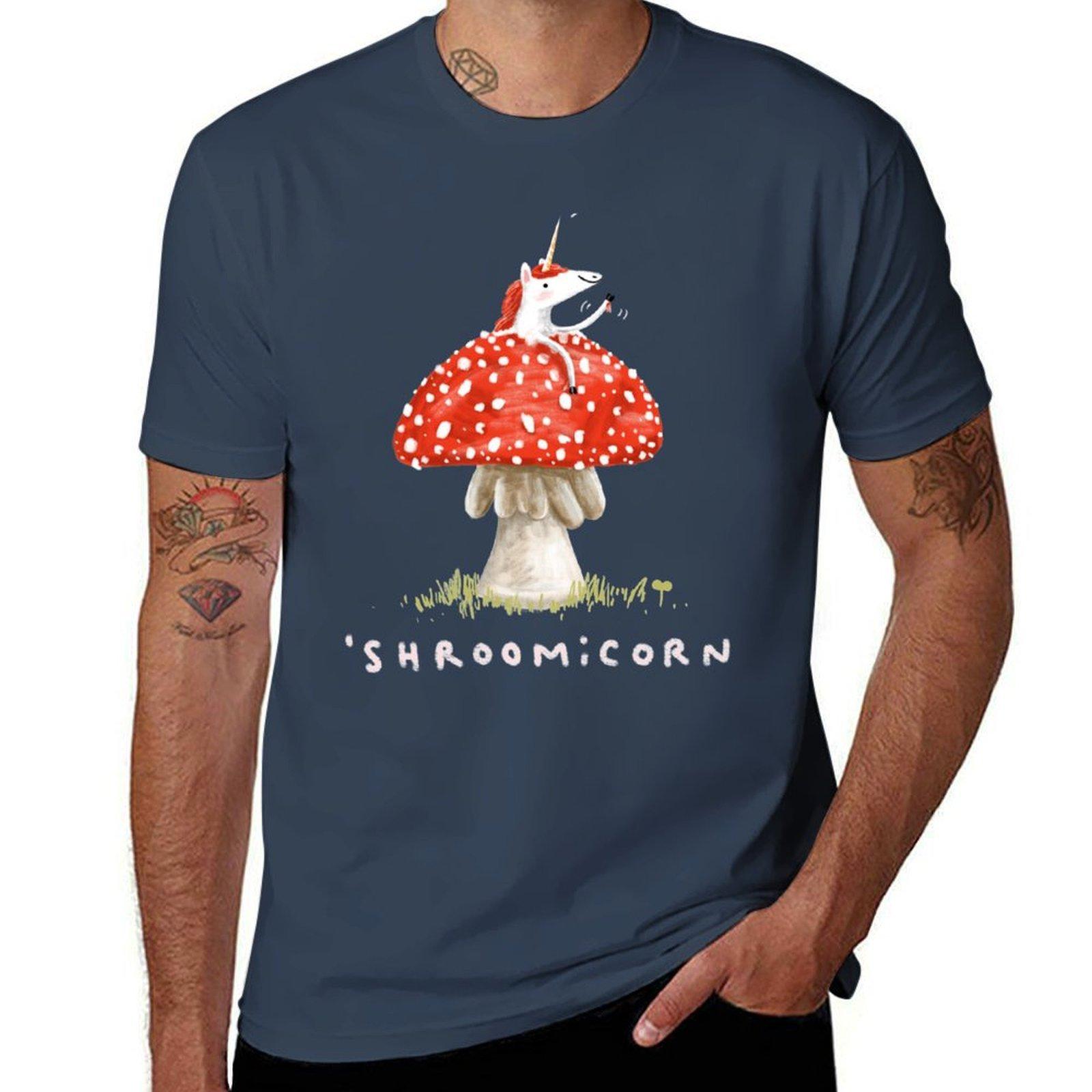 Shroomicorn TShirt Big and Tall Short Sleeve Tee S