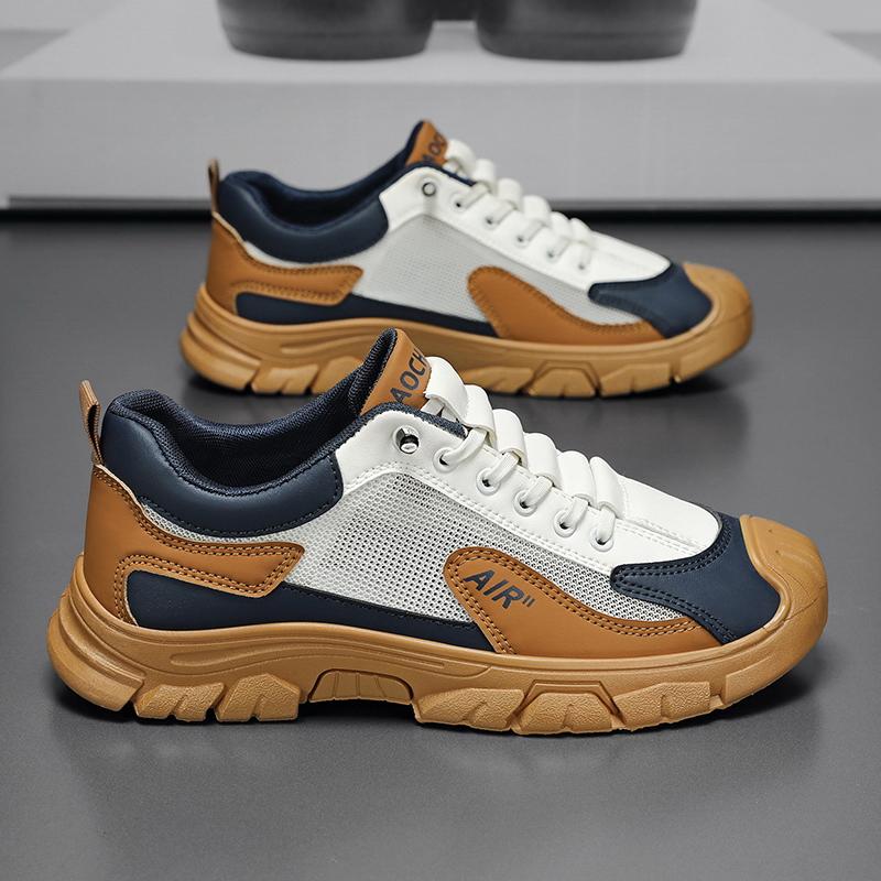 Новые мужские удобные спортивные туфли повседневная обувь корейская версия тренда обувь — фото 6