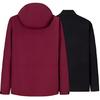 Anta Simple Solid Color Hooded Fleece Waterproof Windproof Breathable Warm Jacket Men Jacket Dark-Red Basic-Black 152510607-5