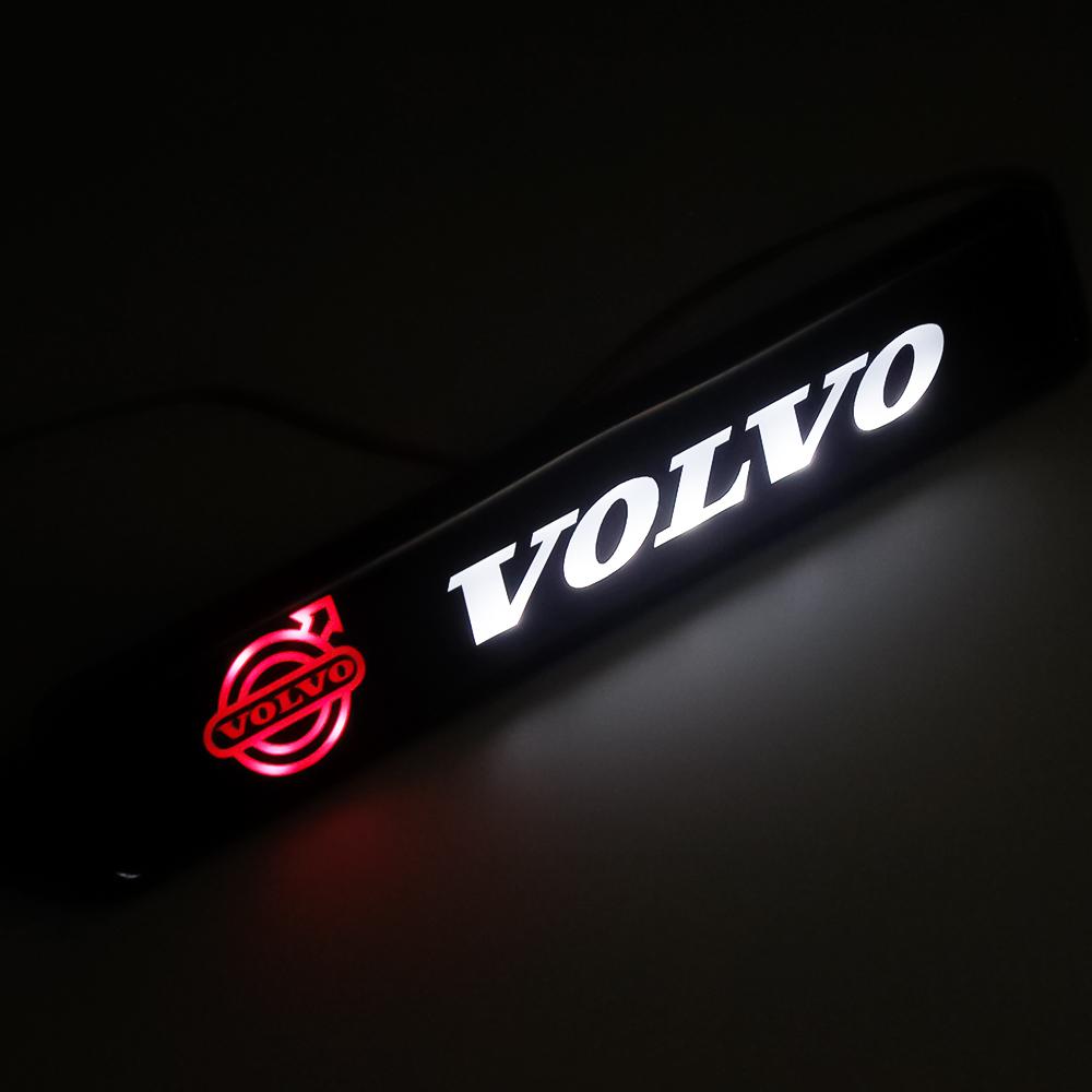 Car Front Cover Grille Lamp Emblem Decor Lightings LED Lights Exterior Accessories For VOLVO Rdesign S80L S60L V40 XC60 V60 XC90