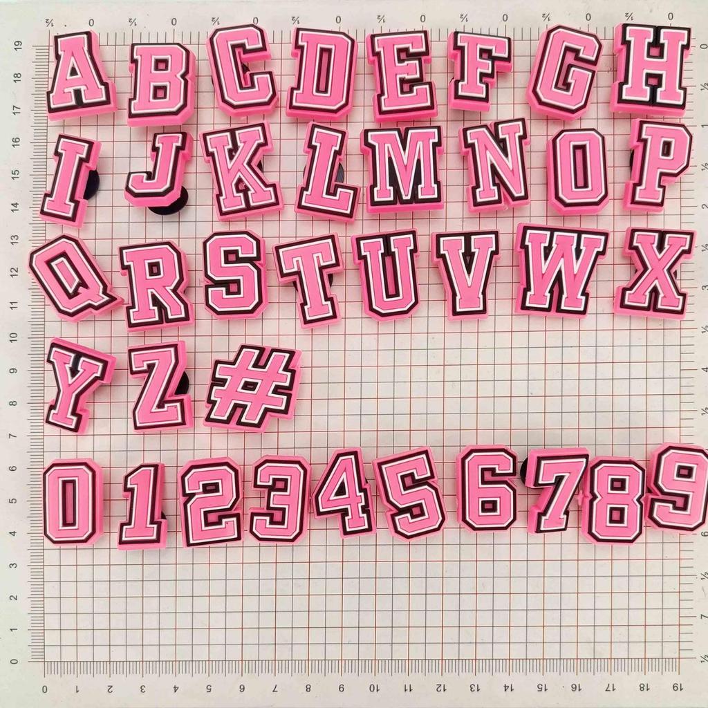 Pink Shoe Flower Buckle Soft PVC Rubber Trim Accessory for Clogs