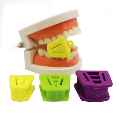 Dental Mouth Opener Rubber Occlusal Pad Dentistry Mouth Gag Lip Retractor Dentists Supplies