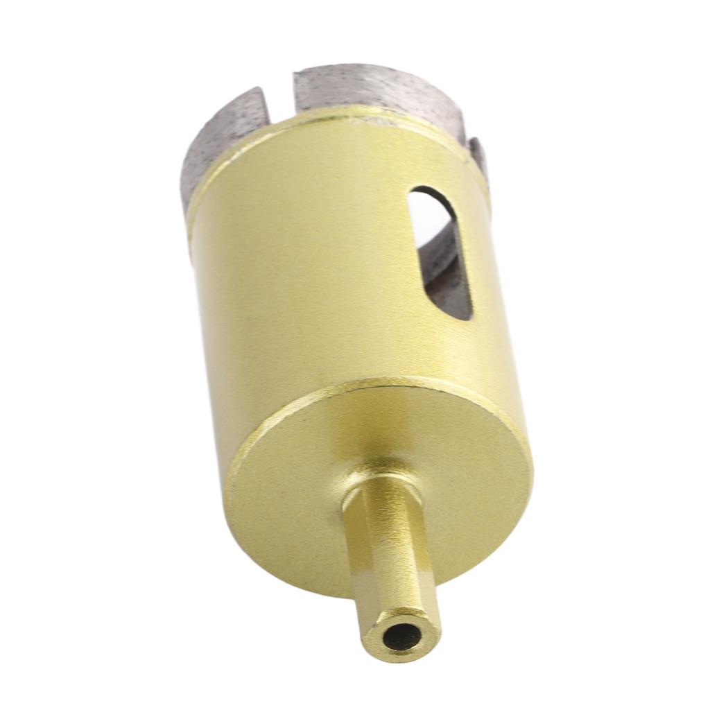 Lochsäge Bohrer Dreikantschaft für Marmor Keramikfliesen Betonwand 40?60 mm