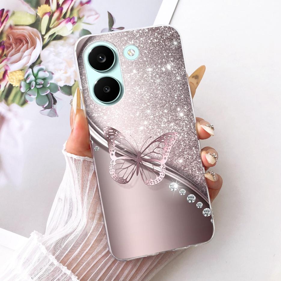 For Xiaomi Poco X8 Pro 5G Case Cute Cat Peacock Painted Cover Soft Slim Phone Case For Xiaomi Poco X8 Pro Max PocoX8 Pro 5G Bags
