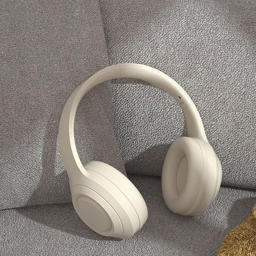 Bluetooth 5.3 Kabellose Bluetooth-Kopfhörer Verstellbarer Kopfbügel Sport Gaming Ohrhörer Büro