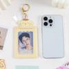1+1 Poca Holder Poca Photocard Holder Case Keyring Key Holder Bag Keychain Hill Flow
