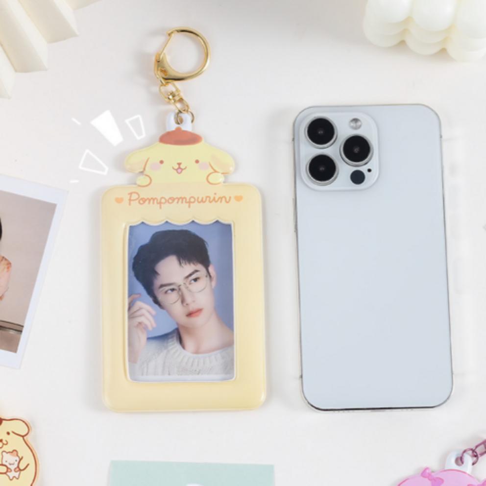 1+1 Poca Holder Poca Photocard Holder Case Keyring Key Holder Bag Keychain Hill Flow