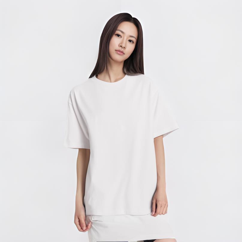 Stone Island Letter Logo Round Neck Short Sleeve T-Shirt Unisex T-Shirts White 80152RC86-V0001
