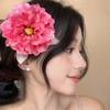 Hawaiian Flower Hair Clip For Women Girls Romantic Bohemian Flower Side Clip Sweet Hair Clips  Hair Accessories Gifts