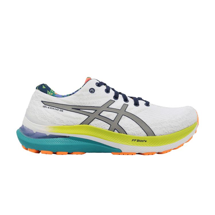 Asics Gel Kayano 29 Lite-Show Lime Zest Women Sneakers White 1012B451-300