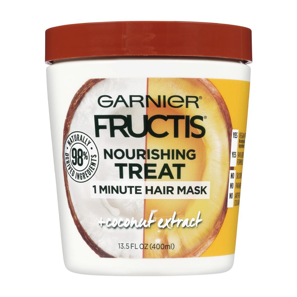 Fructis, Nourishing Treat 1 Minute Hair Mask + Coconut Extract 13.5 fl oz