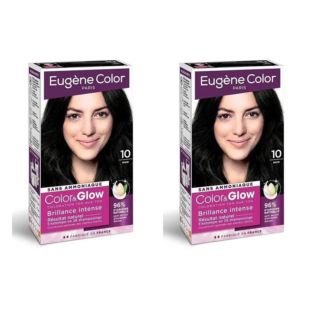 EUGENE Color & Glow Палитра цветов 2 упаковки 10 Черный цвет 10 Черный цвет&Glow EUGENE COLOR