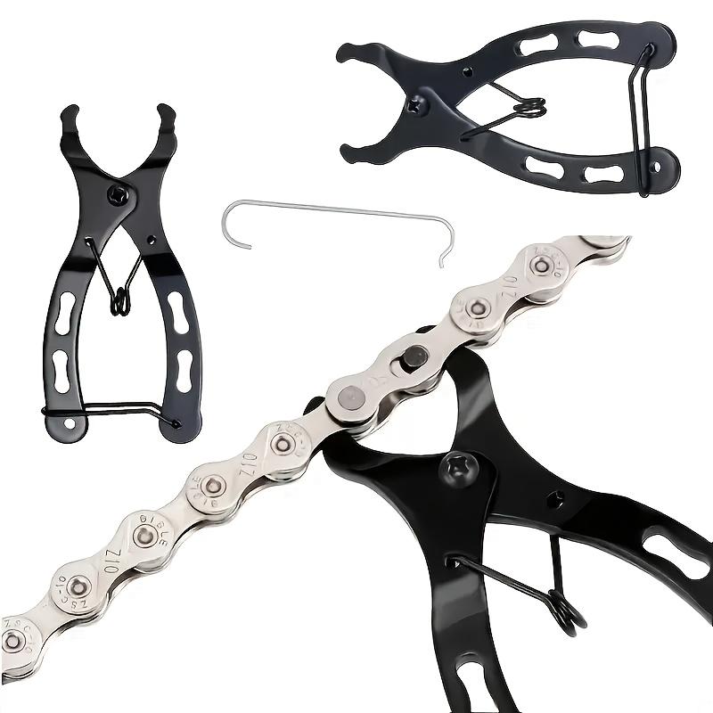3pcs Heavy-Duty Bicycle Chain Tool Set with Chain Cutter, Joint Pliers Chain Hook for Chain Maintenance, Compatible with Road, Mountain, BMX, Folding