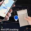 Signal Blocking Faraday Case For Car Key Cell Phone Car Keys Remote Control Shielding Bag Anti-Radiation Signal Shielding Pouch