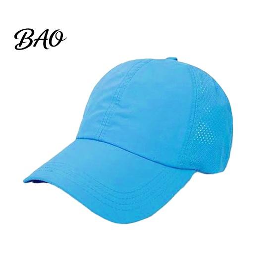 Adjustable Baseball Cap Women Cap, Elastic Straps Quick-Drying Sun Hat, Breathable Workout Hat Criss-Cross Ponytail Design for Running Yoga