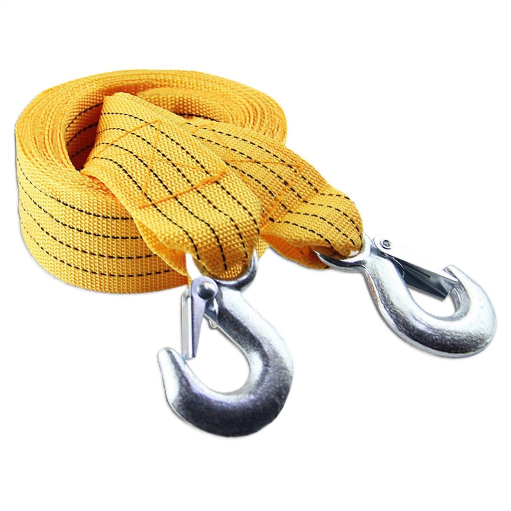 Tow Cable for Truck - Auto Tow Strap, Heavy Duty Tow Strap with Loop