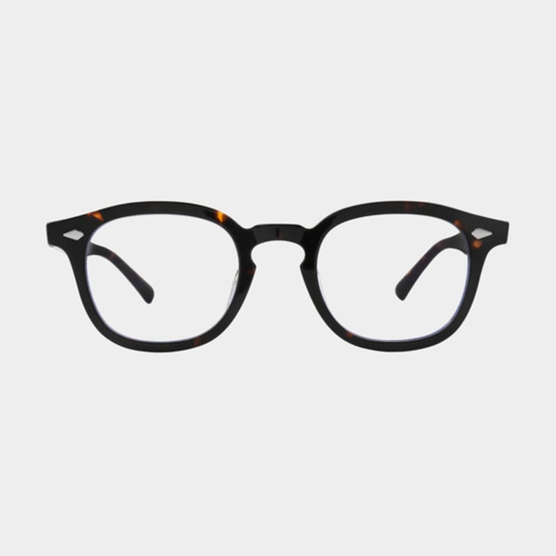 DAYWALKER Zeiss Lens Unisex Blue Light Blocking Horn-Rimmed Glasses LEO C4A