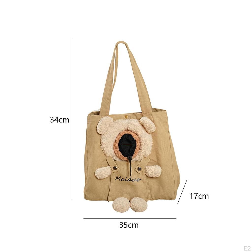 Torba na ramię, torebka, uchwyt, transporter dla kota, szeroki i wygodny pasek, przenośny dla szczeniaka,