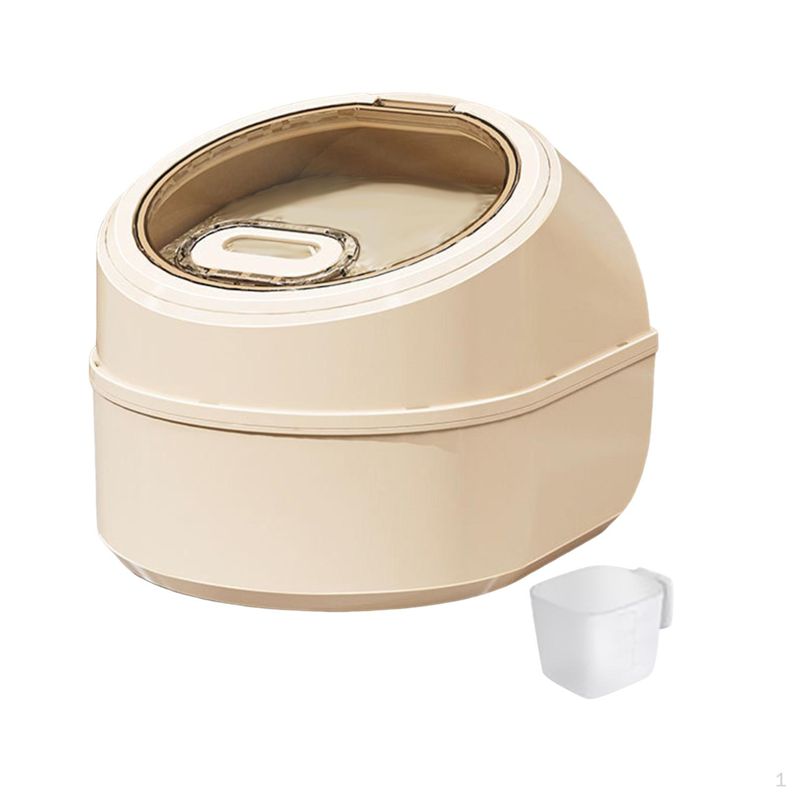 

И набор контейнеров для хранения зерна для организации кухни Cream 5kg