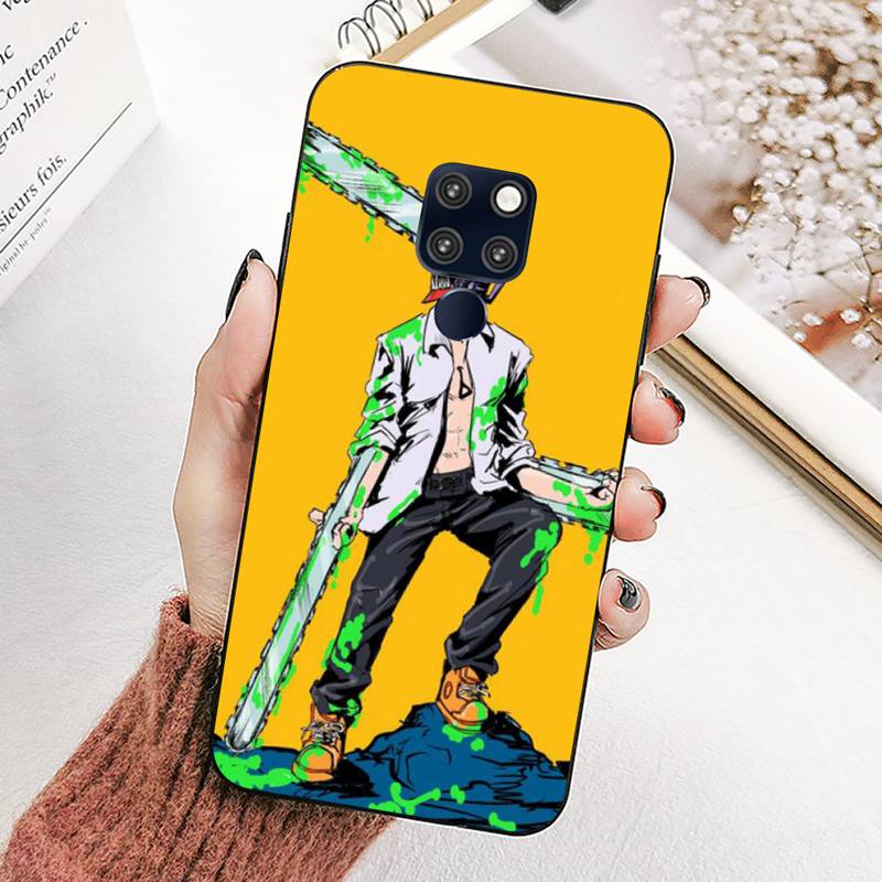 

Чехол для телефона Chainsaw Man для Huawei Mate 20 10 9 40 30 lite pro X Nova 2 3i 7se Huawei NOVA7Pro