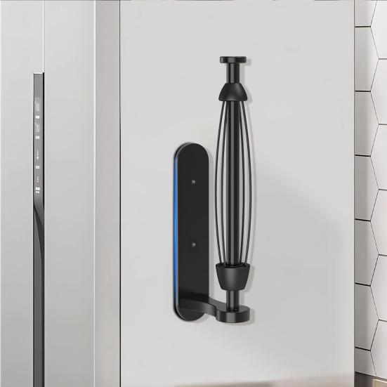 Wall-Mounted Paper Roll Holder Strong Load-bearing Waterproof Simple Installation Self-Adhesive Tissue Rack Paper Towel Holder
