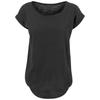 Build Your Brand Womens/Ladies Slub Long T-Shirt