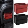 Leather Material Car Trash Bin Leatherette Material Car Door Storage Box Car Storage