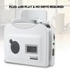 Portable Cassette Tape To MP3 Converter USB Flash Drive Capture Audio Music Player