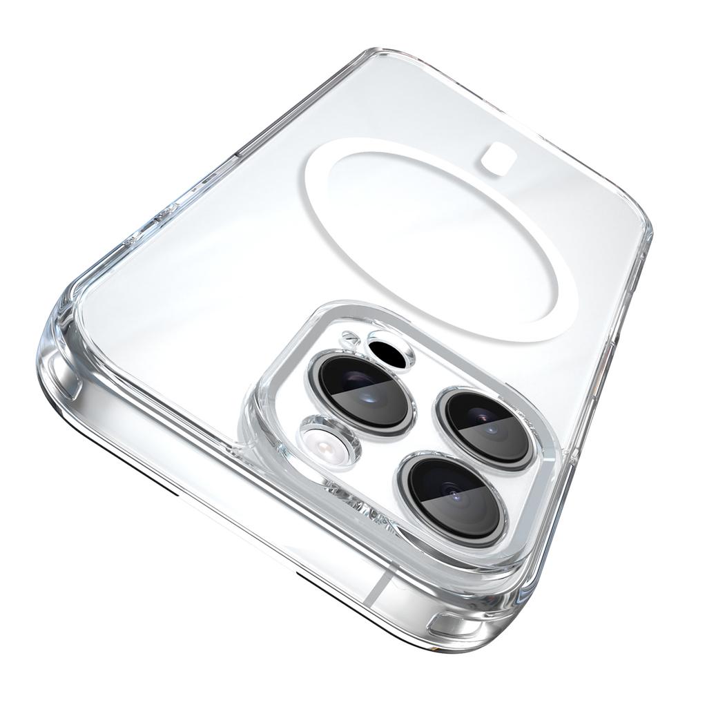 iPhone 16 Pro Max Clear Phone Case,Non-Yellowing Magnetic Phone Case for iPhone 16 Pro Max