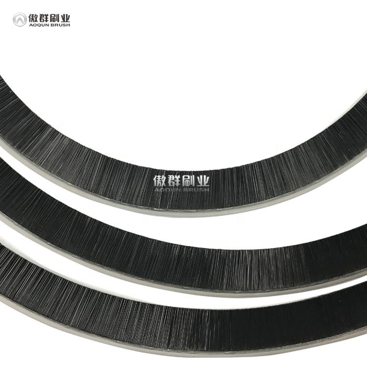Flexible Metal Backed Strip Brush Use for CNC Dust Shoe