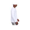 Under Armour Solid Color Crew Neck Long Sleeve T-Shirt Men tops White 1305776-100