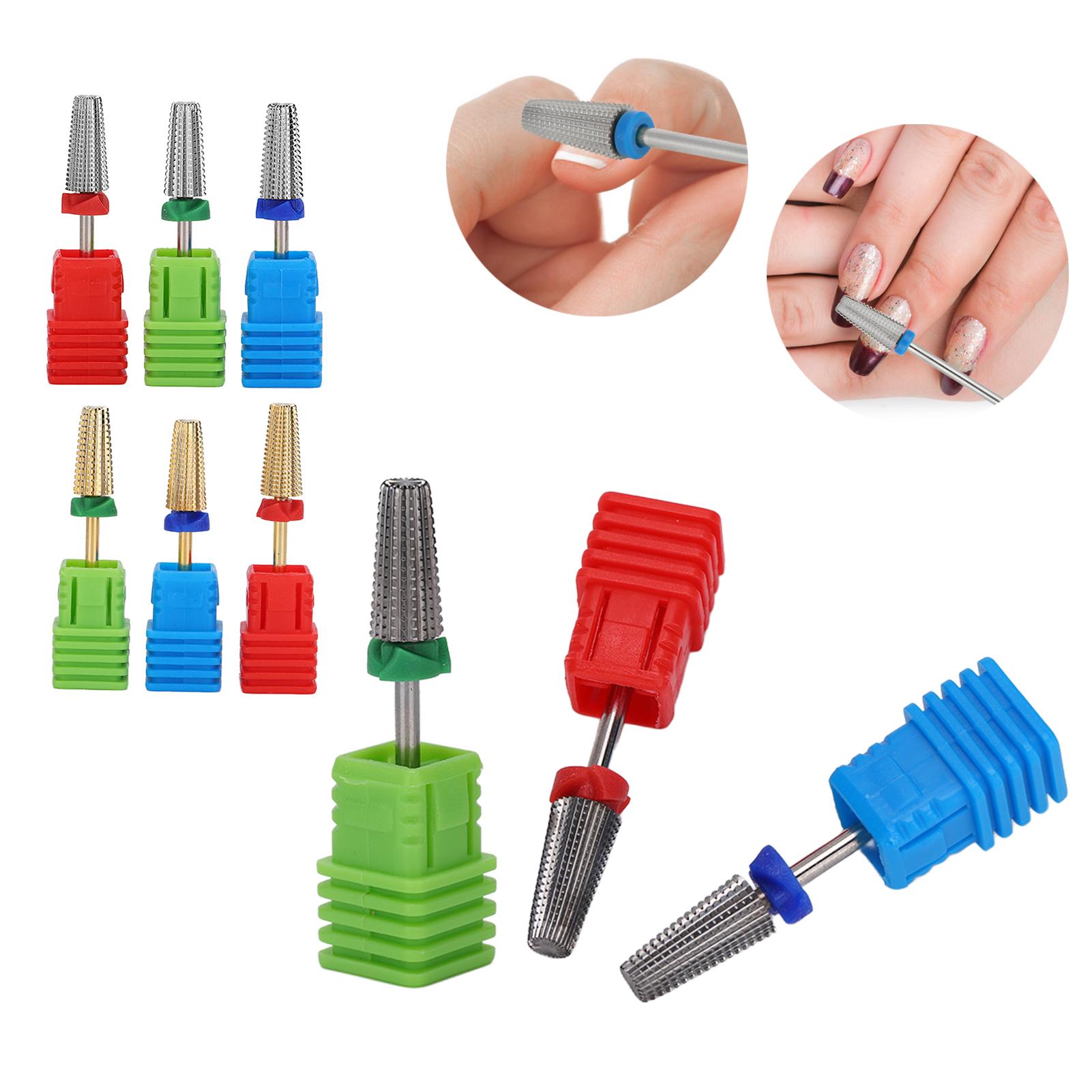 Насадки для маникюрного аппарата Электрические Профессиональные Вольфрамово-карбидные — фото 12