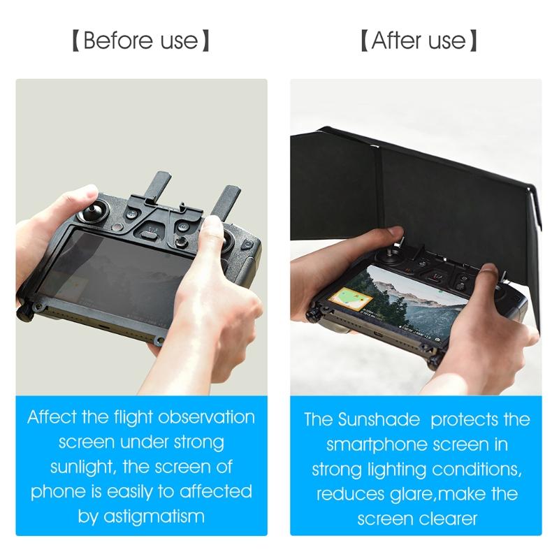 Remote Control Mount Mobile Phone for Sun Hood Sunshade for  2/for  Air   2 one Part