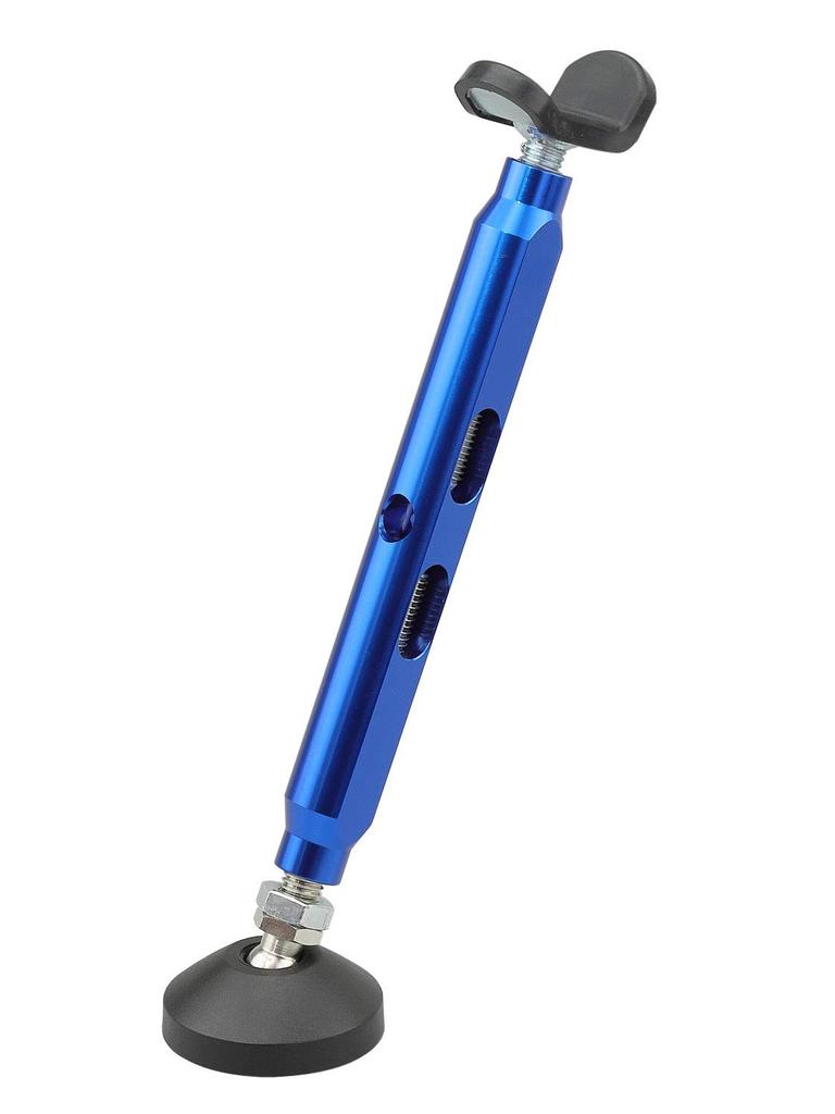 Kijima Easy-Up Motorcycle Stand, Easy-Up Maintenance Stand, Adjustable from 255-370mm, Supports 150kg, Blue, 303-2002