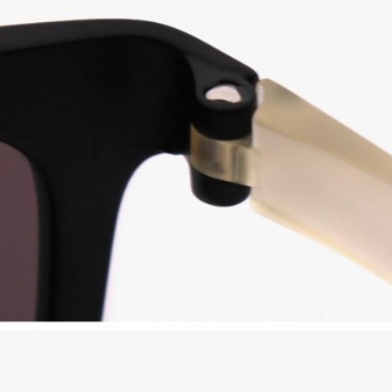 Puma Pu0016sa 001 Square Horn Rimmed Mirror Asian Fit Lightweight Sunglasses