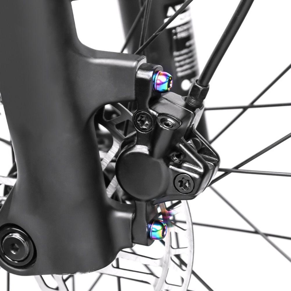 M6 Fahrradlenker-Schrauben Edelstahl Fahrrad-Scheibenbremszangenbolzen Fahrradlenker