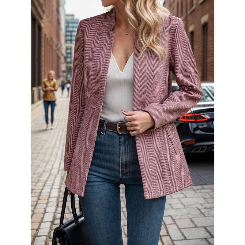 

Женская куртка Slim Jacquard Splicing утолщенная шерстяная куртка женская XL