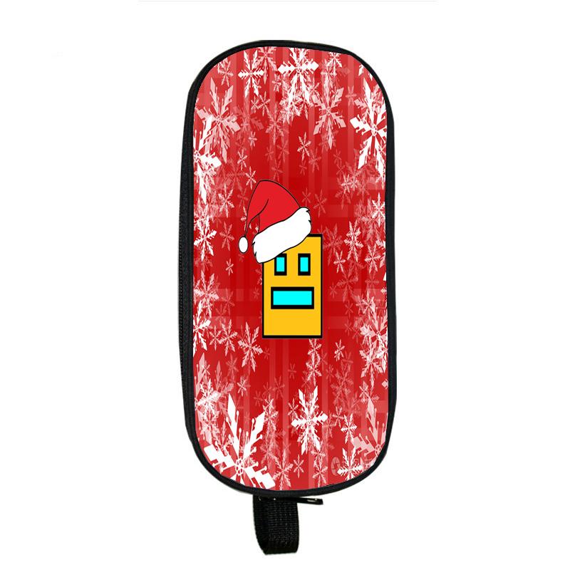 

Angry Geometry Dash пенал Kawaii пенал косметичка обратно в школу для девочек школьные принадлежности коробка для канцелярских принадлежностей 1