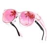 Oversized Sunglasses for Wearable Over UV T03 [PAERDE] Women, Glasses, Protection, (Pink)