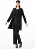Du Amour Du Black Mourning Black Formal Pants Long Body Open Ceremonial Occasions ADB910 11 [Amour Black] Clothes, Women's, Suit, Jacket, Ensemble,