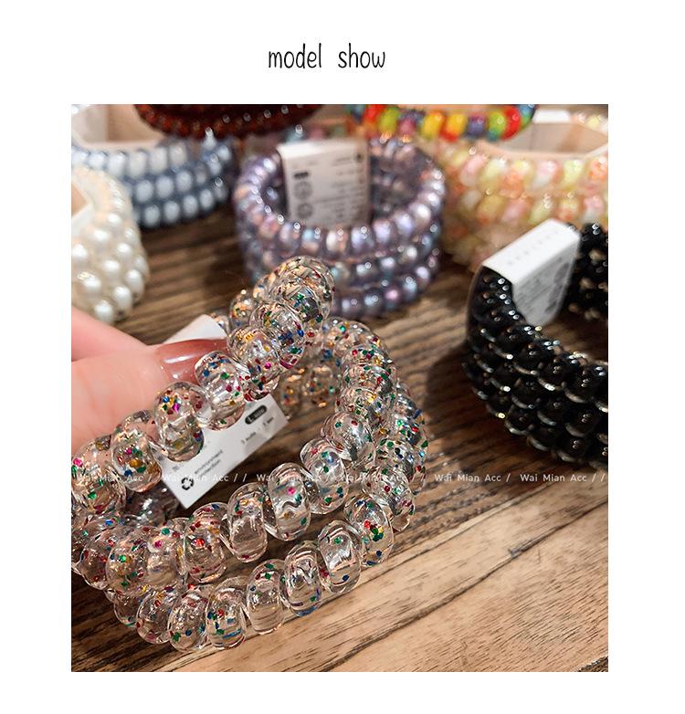 2024 Premium High-Elastic Hair Tie: No-Trace, High-End Ponytail Rubber Band Accessory