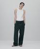Sunjin New High-Rise Wide-Leg Pants [Black]