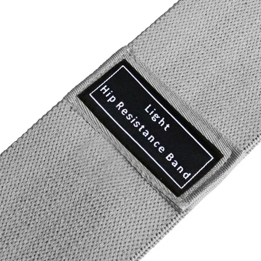 High Elasticity Resistance Band Anti Rolling Fitness Band Comfort Grip Yoga Band  Glute Training