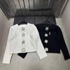 Miu Style 2025 Winter Swirl Buckle Plaid Knit Cardigan - Age-Reducing, Casual, Versatile Outerwear Top