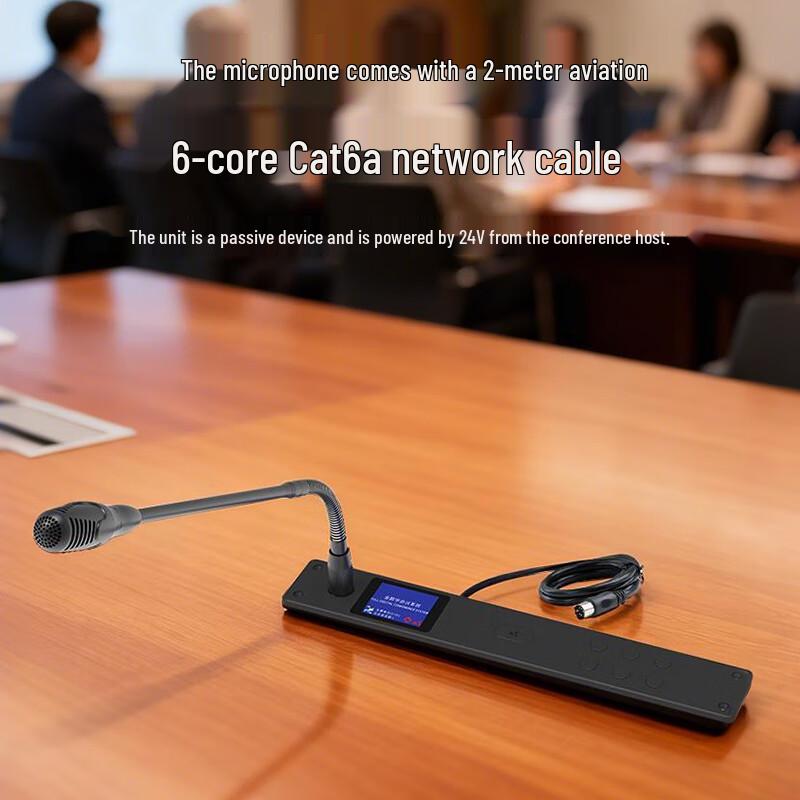 Weishu K-500-A6 Wired Touchscreen Conference System Microphone (CN version)