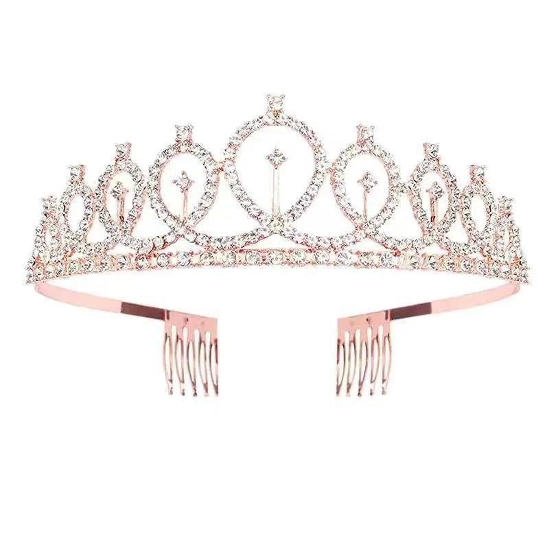 Influencer Birthday Crown & Sash Set - Headdress & Party Decor Props for Girls