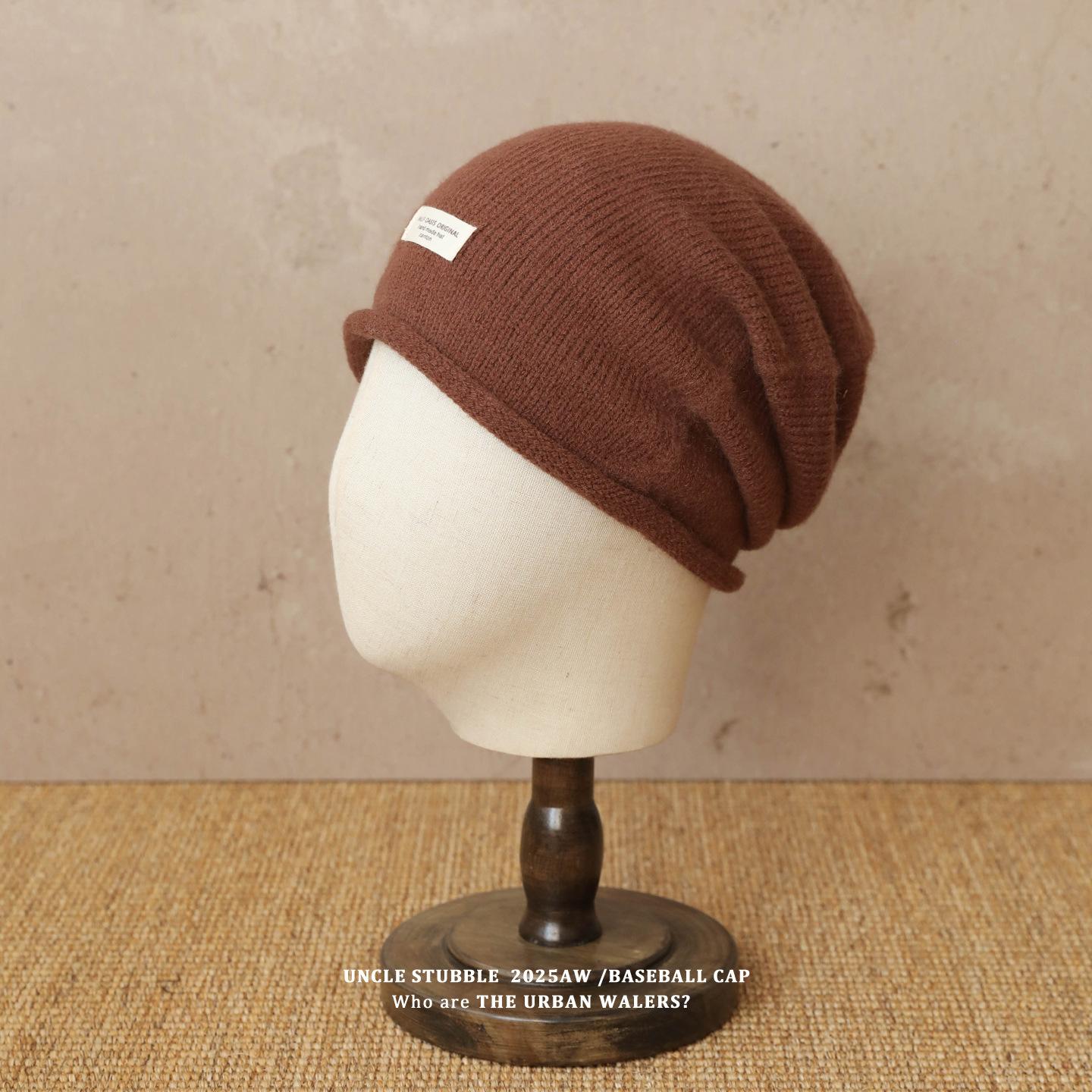 

Новая осенне-зимняя вязаная шапка в корейском стиле, теплая шапка-бини с защитой ушей для мужчин и женщин, повседневная универсальная шерстяная шапка, шапка-балаклава от холода One size (55-59cm)