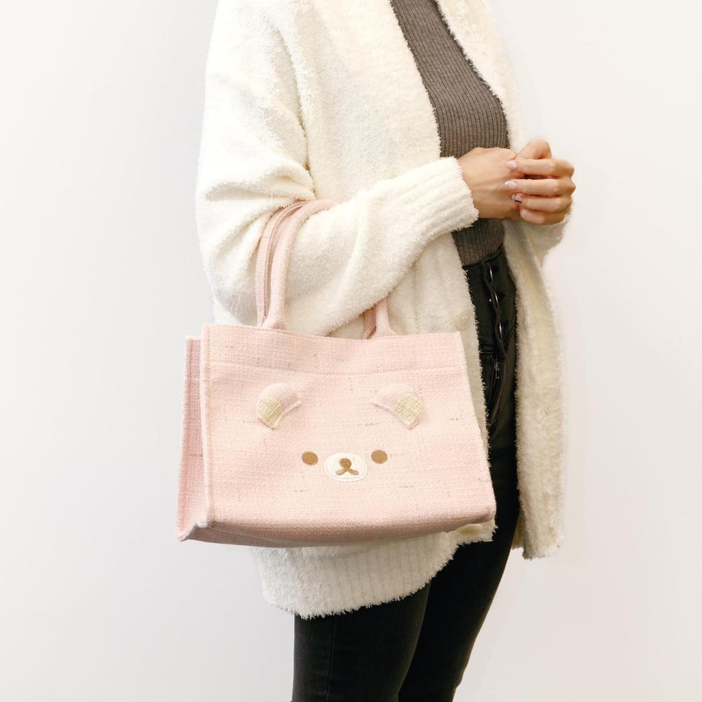Rilakkuma Mini Tote Bag CA63201 H200 x W270 x D160mm San-X "Wonderful House" Size