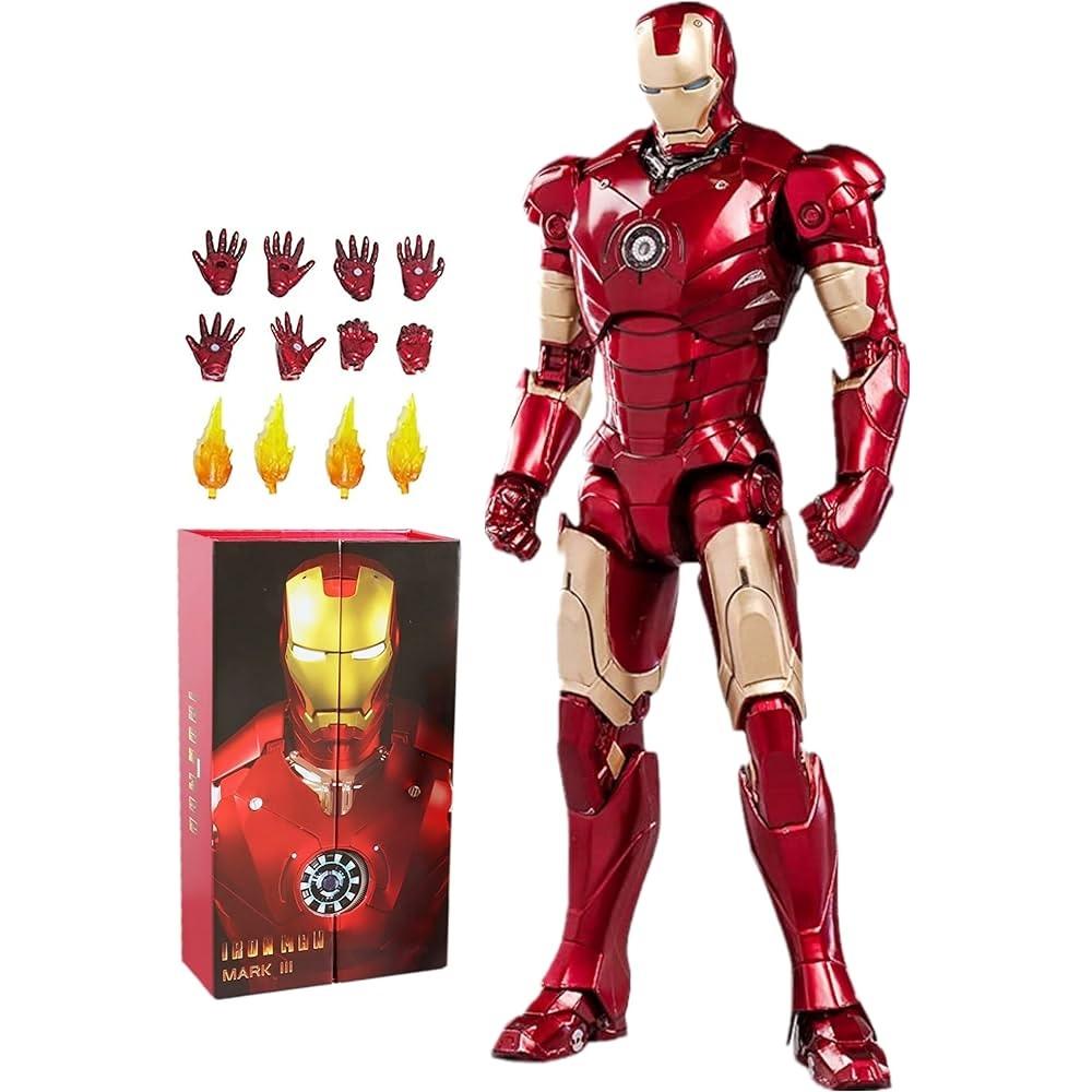 

ZD Toys 10-летний юбилей 7 дюймов Deluxe Ironman MK3 по лицензии Marvel