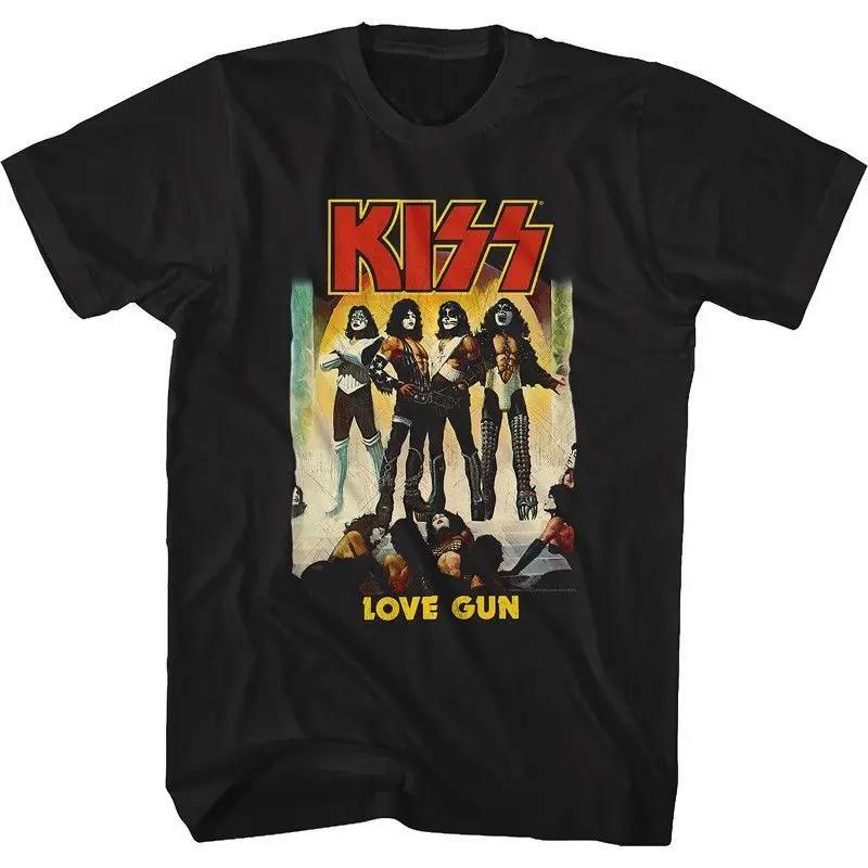 Kiss Band T Shirt Men Women Fashion T-shirt Cotton Tshirt Kisss Tops Tees Men's Clothing Music Rock Camisetas Hombre Tops
